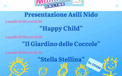 Presentazione Asili Nido convenzionati con Eccemamma