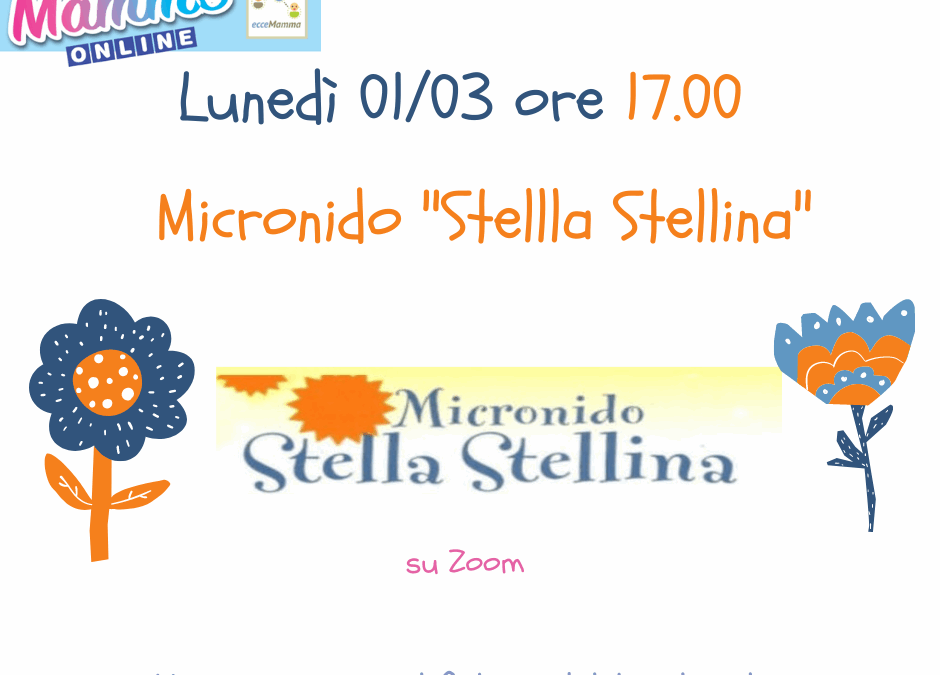Micronido “Stella Stellina” – Presentazione Lunedì 01/03 ore 17.00