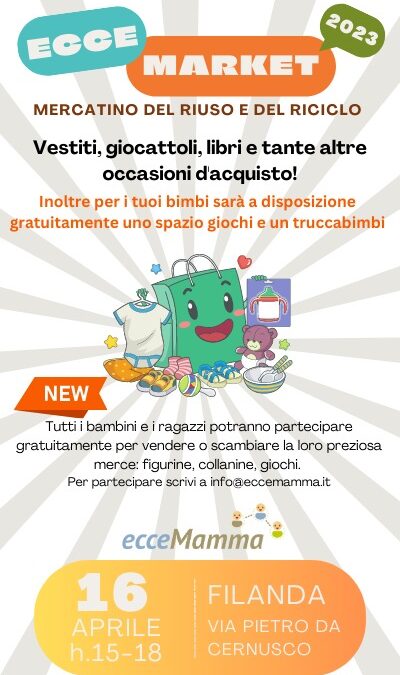 𝗘𝗰𝗰𝗲𝗺𝗮𝗿𝗸𝗲𝘁 – D𝗼𝗺𝗲𝗻𝗶𝗰𝗮 𝟭𝟲 𝗔𝗽𝗿𝗶𝗹𝗲 𝟮𝟬𝟮𝟯 𝗼𝗿𝗲 𝟭𝟱-𝟭𝟴 🦋🏀🐣👶🍼