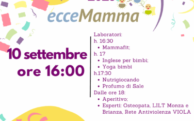 Festa di Compleanno EcceMamma 10 settembre 2023