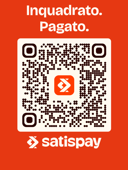 ecceMamma - Satispay QR - Inquadrato Pagato